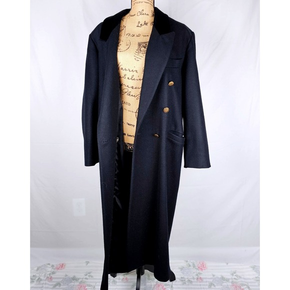 Braetan Black Trench Coat - Picture 4 of 16